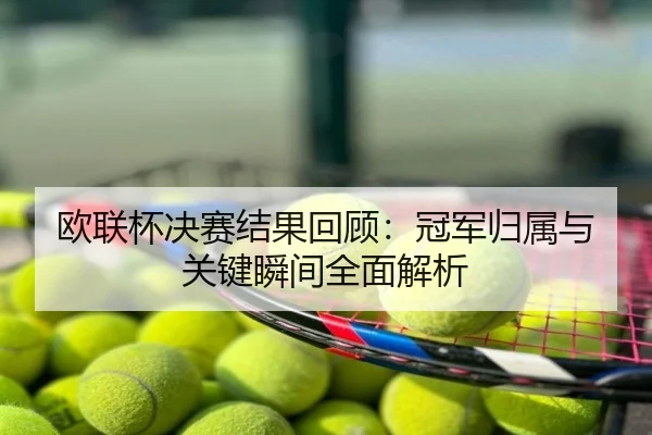 欧联杯决赛结果回顾：冠军归属与关键瞬间全面解析